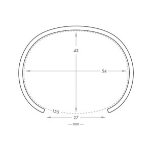 CLASSIC CUFF ROSE GOLD 6