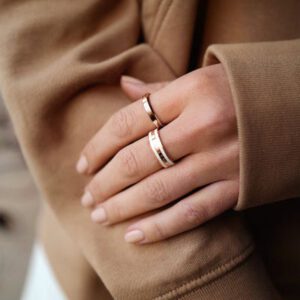 CLASSIC RING SATIN WHITE 4